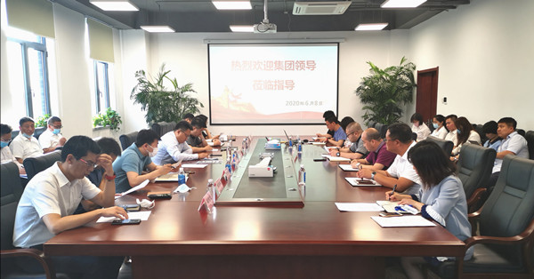 集團(tuán)黨委副書記、總經(jīng)理吳波一行到沈陽航空工業(yè)發(fā)展有限公司調(diào)研指導(dǎo)