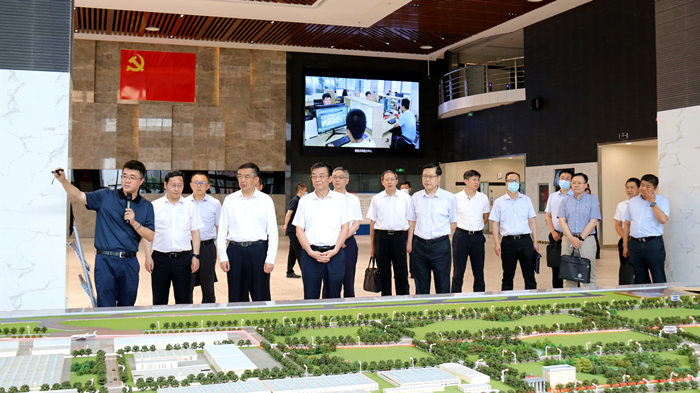 省委常委、副省長王健來集團調研沈陽航空動力產(chǎn)業(yè)園項目
